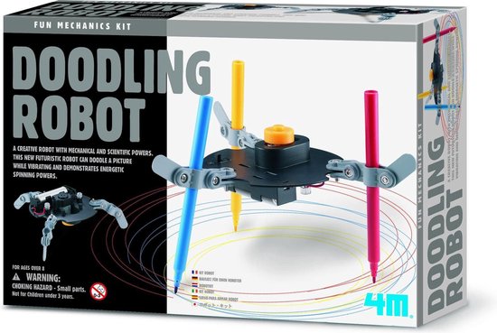 4m Fun Mechanics Kit: Doodle Robot
