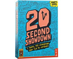 999 Games - 20 Second Showdown - Partyspel - 2 teams, 400 uitdagingen - Actiespel - Gezelschapsspel - Nederlandstalig - Klein cadeautje