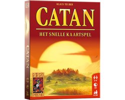 999 Games - Catan: Het Snelle Kaartspel - Vlot kaartspel voor 2-4 spelers, gebaseerd op Catan - Gezelschapsspel - Familiespel - Klein cadeautje