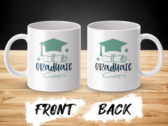 Afstudeer Mok, Gefeliciteerd, School Afstuderen, Graduation Mug, Nieuwe Job Gift, Student, School Mok, Cadeau Idee, Afstudeer Cadeau