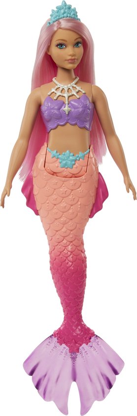 Barbie Dreamtopia - Barbiepop - Roze en paarse zeemeermin