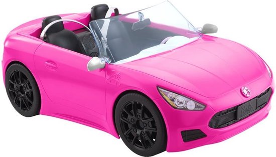 Barbie Glam Cabrio Auto - Poppenvoertuig