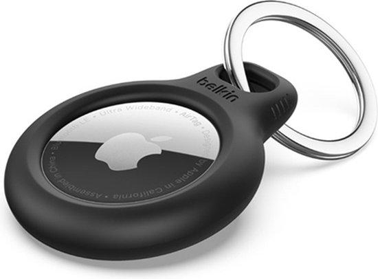 Belkin Beschermende houder met sleutelhanger - Apple AirTag - Zwart