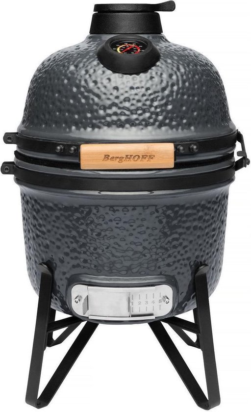 BergHOFF Outdoor keramische BBQ small steengrijs - met Green Egg vergelijkbaar model