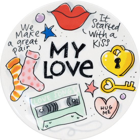 Blond Amsterdam, Specials, Love Plate 12 cm
