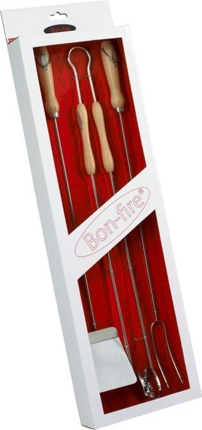 Bon-Fire BBQ gereedschap cadeauset - Driedelig