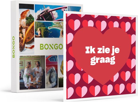 Bongo Bon - IK ZIE JE GRAAG - Cadeaukaart cadeau voor man of vrouw