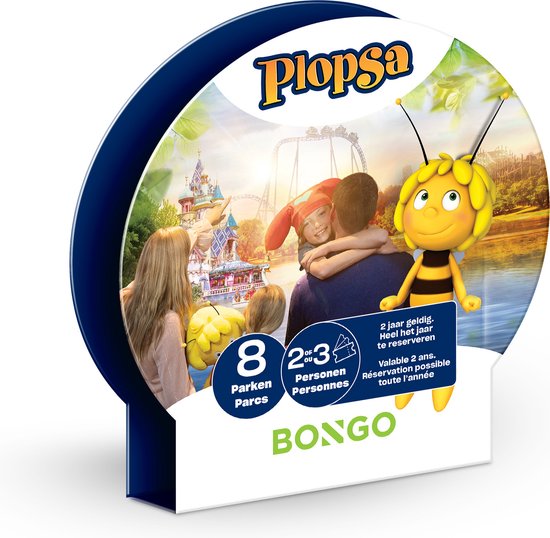 Bongo Bon - PLOPSA - Cadeaukaart cadeau voor man of vrouw