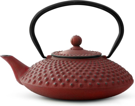 Bredemeijer - Theepot Xilin 1,25L gietijzer rood