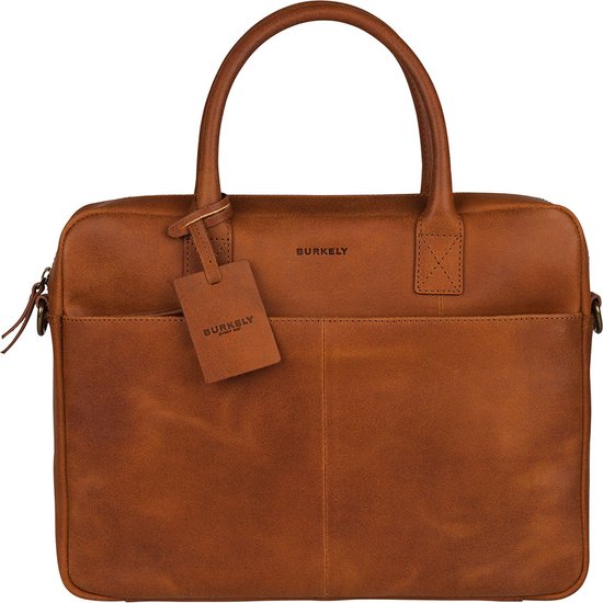 Burkely Vintage Jack Worker 13,3" - Schoudertas - Cognac