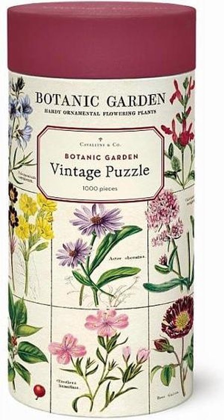Cavallini & Co vintage puzzel - Botanic Garden