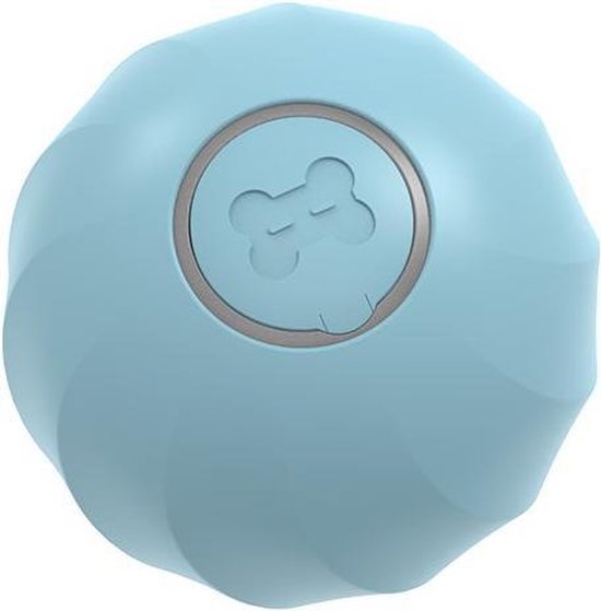 Cheerble | Mini Bal 3.0 | Blauw | Zelf Rollende Bal voor Katten | 3 Automatische Speelmodi | Interactief en Intelligentie Kattenspeelgoed | Kattenspeeltje