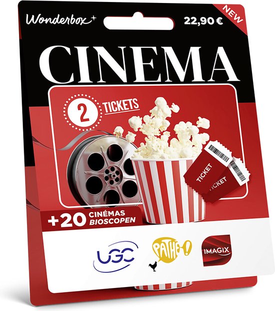 Cinemakaart - 2 tickets