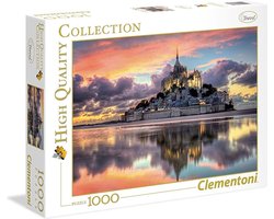 Clementoni - Puzzel - 1000 Stukjes - Le Magnifique Mont Saint-Michel - Puzzel Voor Volwassenen - High Quality Collection