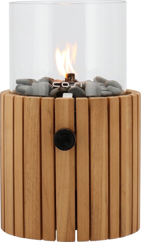 Cosi Fires Cosiscoop Gaslantaarn Timber - Hout - Bruin