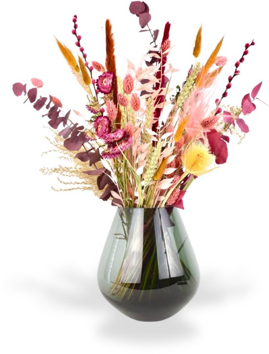 Droogbloemen - boeket 50cm - Golden Mix - Natuurlijk Bloemen