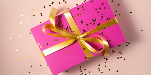 wrapped gift box