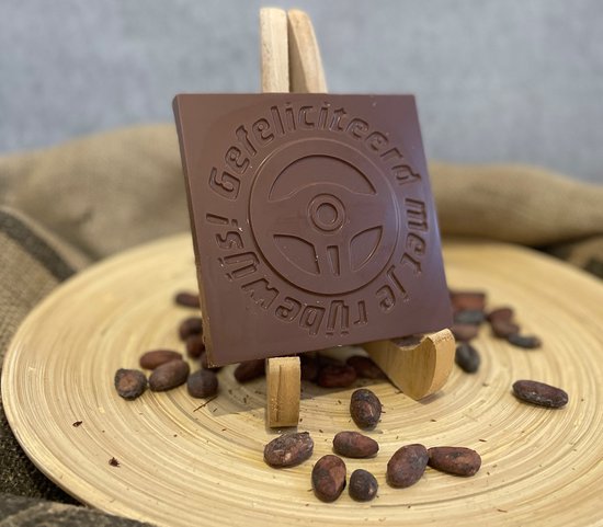 Gefeliciteerd met je rijbewijs - Chocolade - Unieke smaakbeleving - Perfect cadeau