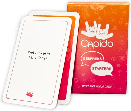 Gespreksstarters - Dating kaartspel - Relatiespel - Gesprekskaarten voor een openhartig gesprek met je date!