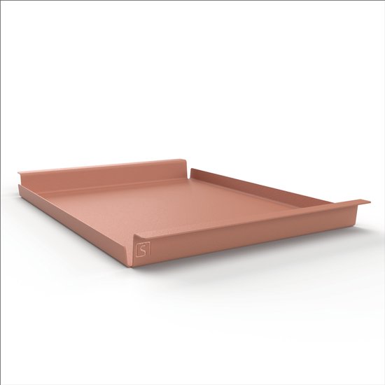 Hocker Dienblad Large Terracotta - Flip Tray - 62 × 44 × 5 cm