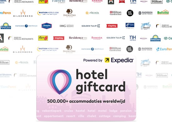 Hotel Giftcard - Cadeaukaart - 250 euro