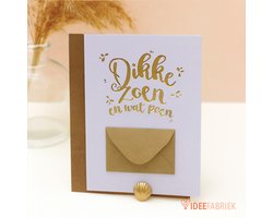 Ideefabriek - Geldkaart - Huwelijkscadeau - Geslaagd cadeaus - Geld cadeau - A5 - 2 stuks met enveloppen