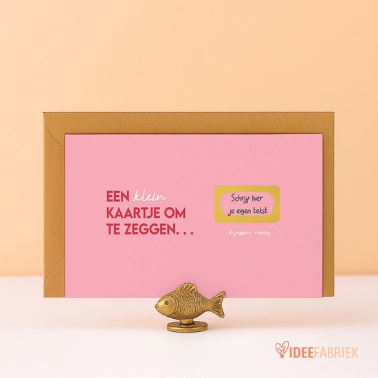Ideefabriek - Kraskaart - Tegoedbon - Zwangerschap Aankondiging - Verjaardag cadeau - Meter vragen - Peter vragen - Klein kaartje - A6 - 3 stuks met enveloppen