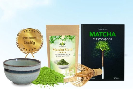 Japanse Matcha Cadeau Set - Het perfecte cadeau! ✔ Vandaag besteld, morgen in huis ✔ Gratis Matcha Boek bij uw bestelling!