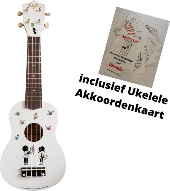 Jip & Janneke Ukelele Met Handige Akkoordenkaart