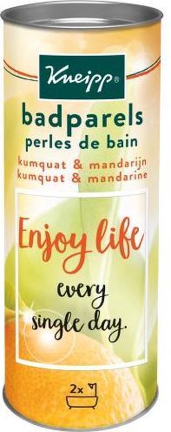 Kneipp Badparels Enjoy life every single day