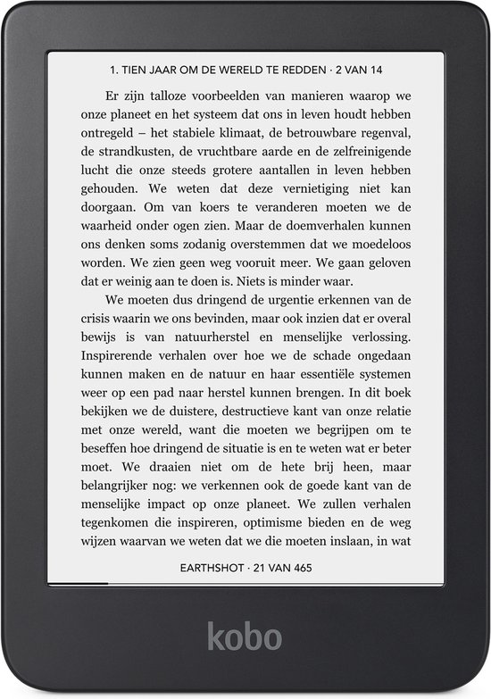 Kobo Clara 2E - E-reader - 6 inch - 16GB - Luisterboeken - Blauw