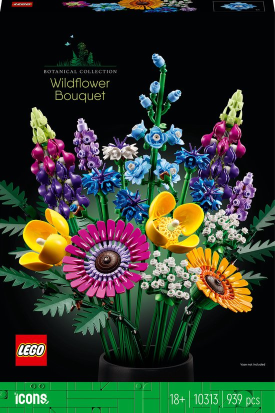 LEGO Icons Wilde Bloemen Boeket - 10313