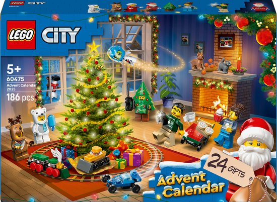 LEGO City Adventskalender 2025 - Cadeau voor Kinderen - 60475