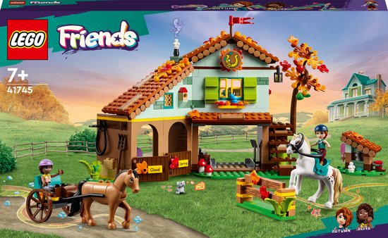 LEGO Friends Autumns Paardenstal Paarden Speelgoed - 41745