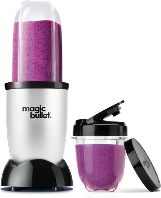 Magic Bullet Original - Blender - Incl. To Go Bekers & Digitaal Receptenboek - Zilver