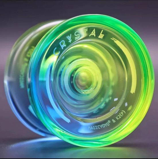 MagicYoyo K2 Crystal - Responsive Jojo - Fade (geel/groen)