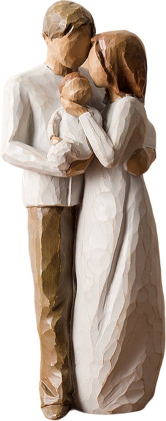 Man Vrouw Stelletje Partner Beeld - Kraamcadeau - Zwangerschap Cadeau - Decoratie Baby Zwanger