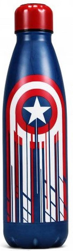 Marvel: Captain America Shield Metal Water Bottle
