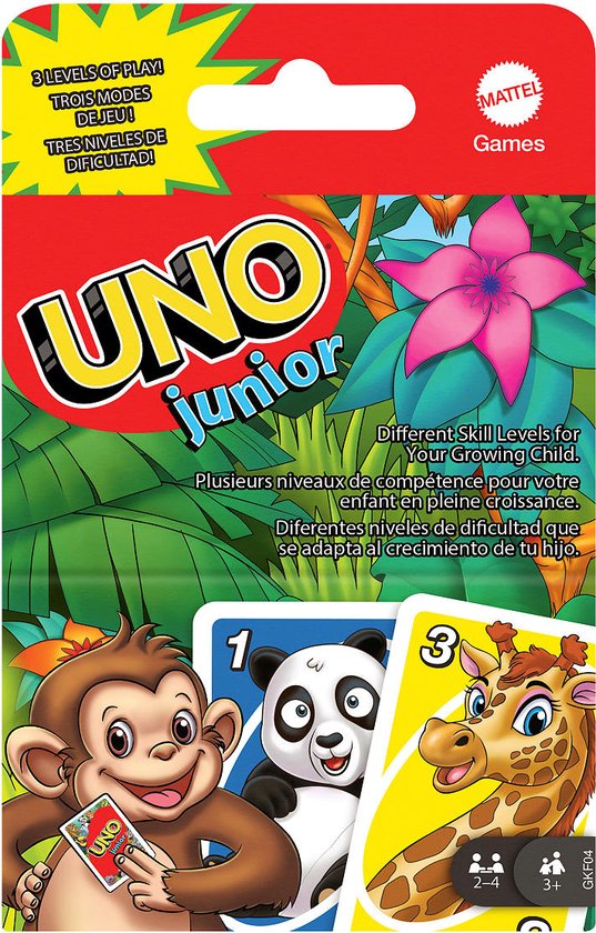 Mattel Games UNO Junior 2.0 Kaartspel