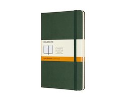 Moleskine Classic Notitieboek - Large - Hardcover - Gelinieerd - Mirte Groen