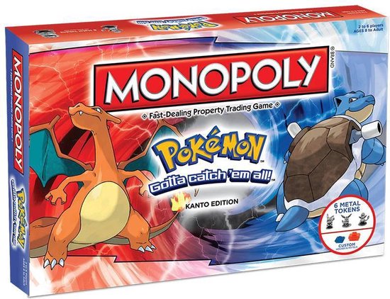 Monopoly Pokémon Kanto Edition - Bordspel