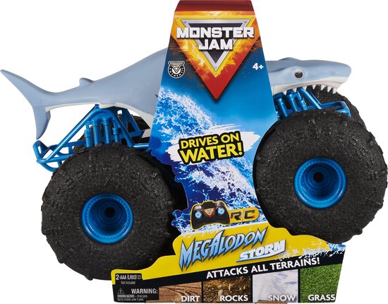 Monster Jam - Megalodon Storm - RC Voertuig - Schaal 1:15 - 2,4 GHz