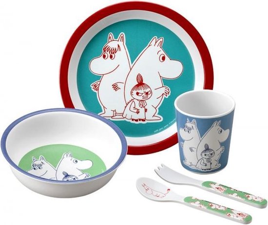 Moomin Kinder dinnerset 5 dlg