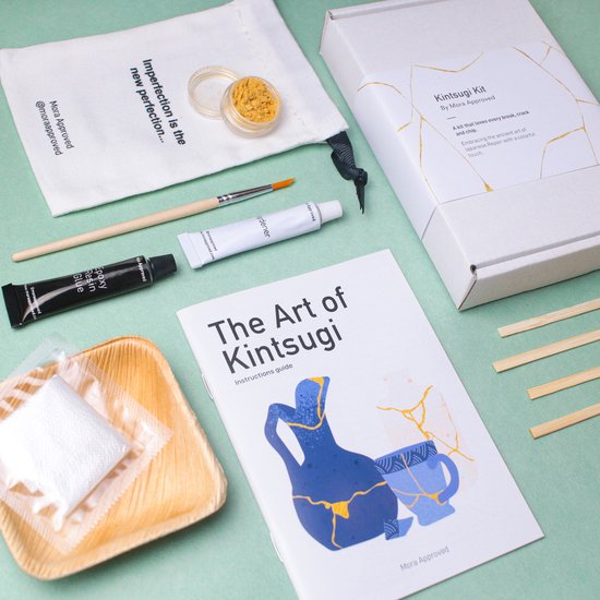 Mora Approved – Kintsugi Starter kit – Complete DIY Reparatie set – Origineel Cadeauverpakking