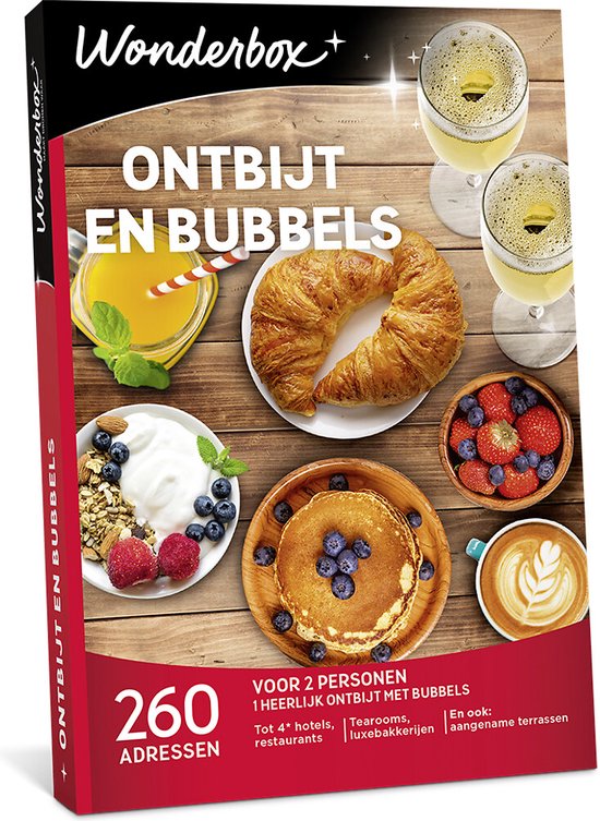 Ontbijt en bubbels