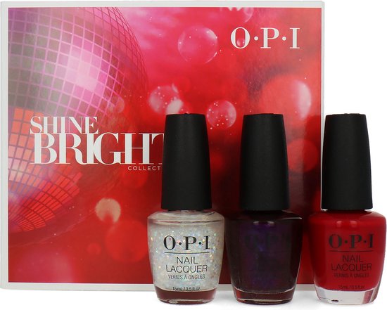 O.P.I Shine Bright Collection Cadeauset - 3 x 15 ml