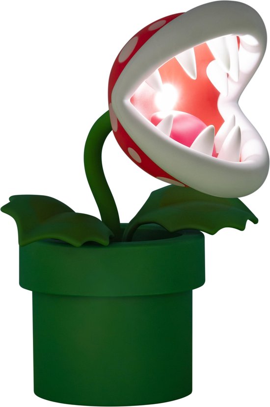 Paladone Nintendo Super Mario - Piranha Plant - 3D Lamp