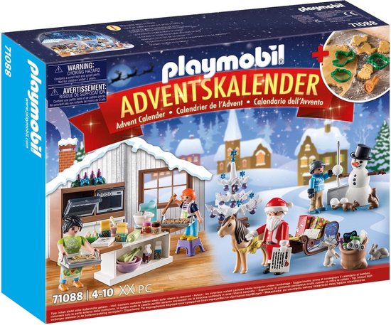 PLAYMOBIL Christmas Adventskalender 2023 kerstkoekjes bakken - 71088