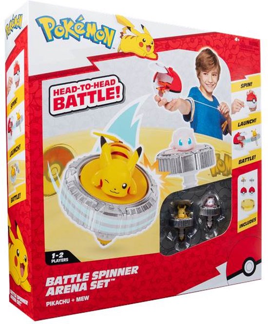 Pokémon Battle Spinner 2-Pack Charmander & Poké Ball Action Figuur