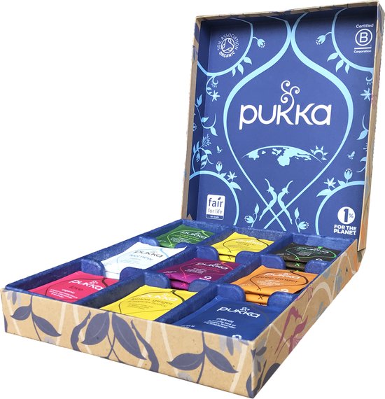 Pukka Kruidenthee - Thee - Hero Selectie Cadeaubox - 45 theezakjes - 9 smaken - Geschenkverpakking